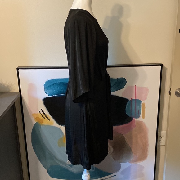 Vince Camuto | Side Tie Ruffled Party Dress - Picture 3 of 5